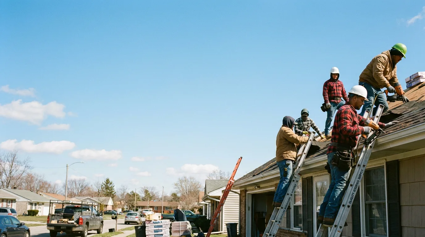 Roofing in English, IN near me
